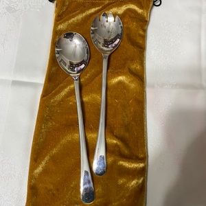 Silver plated by Sheffield England serving set.